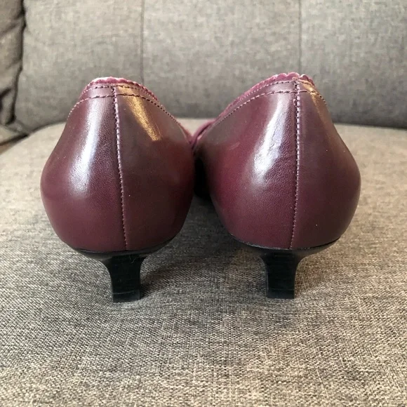 Franco Sarto Gracie Violet Pointed Toe Kitten Heel 10M - Picture 4 of 11